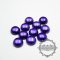5pcs 12mm round purple high quality artificial cubic zirconia cabochon DIY supplies 4110140