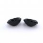 1Pcs Natural Oval Black Onyx Faceted Cut Loose Gemstone Nature Semi Precious Stone DIY Jewelry Supplies 4120129