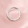 2MM Dainty October Birthstone Eternity Ring Rainbow Tourmaline Wedding Engagement Full Band Stackable Ring Solid 14K Gold Ring 1294292