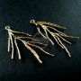 6pcs 20x38mm 14K light gold plated brass coral branch DIY pendant charm jewelry findings supplies 1850168