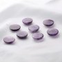 5Pcs 20MM Round Dog Teeth Amethyst Cabochon,February Birthstone,Purple Semi Precious Gemstone DIY Jewelry Supplies 4110184