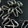 10Pcs 4*8MM 925Solid Sterling Silver Pendant Charm Bail For Pearl DIY Supplies Jewelry Necklace Findings 1532012