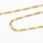 0.5Meter Figaro Chain Necklace,14k Gold Filled Necklace Chain,Simple Necklace Chain,DIY Necklace Supplies 1325012