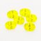 1Pcs Faceted Yellow Lumogarnet,Fluorescent Ce YAG,Yttrium Aluminum Garnet,Loose Gems, Manmade Yellow Crystal, UV Blacklight Dayglow,DIY Jewelry Supplies 4120147