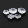 5Pcs Cubic Zirconia Octagon Faceted CZ Stone,White Birthstone,April Birthstone,Loose Gemstone,Semi-precious Gemstone,Unique Gemstone,DIY Jewelry Supplies 4160077