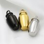 1Pcs 16x34MM blank stainless steel cremation bottle perfume holder ash wish vial pendant canister memorial gift name engraving 1190011