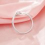 4MM Keepsake Breast Milk Resin Round Bezel Ring Settings,Curve Solid 925 Sterling Silver Ring,Vintage Styles Art Deco Ring,DIY Ring Supplies 1212120-1