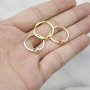 2x4MM Marquise Prong Ring Settings Rose Gold Plated Solid 925 Sterling Silver Ring Bezel Butterfly DIY Supplies for Gemstone 1294249