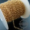 10cm 3.1mm 14K gold filled high quality color not tarnished belcher chain DIY necklace chain supplies findings 1315015