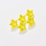 8MM Faceted Yellow Star Lumogarnet,Fluorescent Ce YAG,Yttrium Aluminum Garnet,Loose Gems,Manmade Crystal,UV Blacklight Dayglow 4160081