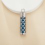 Hollow Wave Aroma Diffuser Pendnat Necklace Stainless Steel Perfume Diffuser with Sponge 1190076