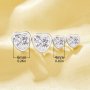 Heart Simulated Diamond Studs Earrings With White Cubic Zirconia,Solid 925 Sterling Silver Earrings,Simple Earrings 6370031