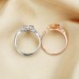 7x10MM Keepsake Breast Milk Resin Ring Settings,Stackable Ring Set,Solid Back Kite Bezel Ring for Resin,Solid 925 Sterling Silver Ring,DIY Ring Supplies 1294578