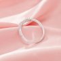 Curved Moissanite Stackable Ring,Solid 14K 18K Gold Ring,Vintage Styles Ring,Crown Stacker Ring,DIY Ring Supplies 1295003