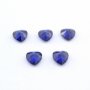 1Pcs Lab Created Heart Sapphire September Birthstone Blue Faceted Loose Gemstone DIY Jewelry Supplies 4130013