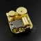 1pcs 50x45x20mm gold mini DIY 18 tones music box movement toy gift craft supplies 1502065-2