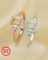 4x6MM Rectangle Prong Ring Settings,Art Deco Solid 925 Sterling Silver Rose Gold Plated Ring,Vintage Style Ring,DIY Ring Supplies 1294658