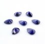 5Pcs Lab Created Pear Sapphire September Birthstone Blue Faceted Loose Gemstone DIY Jewelry Supplies 4150009