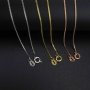 1Pcs 0.8MM Thick 16-22Inches Rose Gold Plated Solid 925 Sterling Silver Box Chain Necklace DIY Supplies Findings 1320008