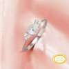 Ball Round Pin Ring Settings For Half Drilled Pearl Bead,Solid 14K 18K Gold Ring For Half Drilled Beads,Vintage Styles Ring,DIY Ring Supplies 1295071