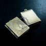 5pcs19x26mm vintage style antiqued bronze square DIY photo locket pendant charm supplies 1191003