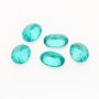 1Pcs 6x8MM Simulated Paraíba Oval Faceted Stone,Green Blue Stone,Unique Gemstone,Loose Stone,DIY Jewelry Supplies 4120146