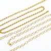 0.5Meter Cable Round Chain Necklace,14k Gold Filled Necklace Chain,Simple Necklace Chain,DIY Necklace Supplies 1325011