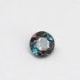 Lab Grown Alexandrite Faceted Gemstone,Round Color Change Stone,June Birthstone,DIY Loose Gemstone Supplies 4110200