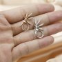 1Pcs 10x12MM Oval Prong Pendant Settings Elf Fairy Rose Gold Plated Solid 925 Sterling Silver Charm Bezel Tray DIY Supplies for Gemstone 1421141