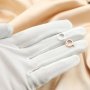10MM Round Full Moon Circle Charm Rose Gold Plated Solid 925 Sterling Silver DIY Pendant Supplies 1411311