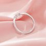 Curved Moissanite Stackable Ring,Solid 14K 18K Gold Ring,Vintage Styles Stacker Ring,Stackable Ring,DIY Ring Supplies 1294999
