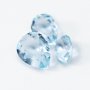 Pear Faceted Blue Nature Aquamarine Gemstone March Birthstone DIY Loose Semi Precious Gemstone DIY Jewelry Supplies 4150022