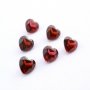1Pcs Heart Red Garnet January Birthstone Faceted Cut Loose Gemstone Nature Semi Precious Stone DIY Jewelry Supplies 4130014