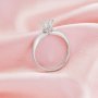 Solitaire Round Stone Prong Claw Bezel Ring Settings,Solid 14K 18K Gold Ring,Minimalist Ring,Simple Ring,DIY Ring Supplies For Gemstone 1295084