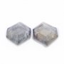 1Pcs 8x10MM Hexagon Labradorite Facted Cut Loose Gemstone Nature Semi Precious Stone DIY Jewelry Supplies 4160032