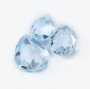 Pear Faceted Blue Nature Aquamarine Gemstone March Birthstone DIY Loose Semi Precious Gemstone DIY Jewelry Supplies 4150022