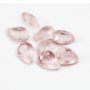 6x8MM Pear Faceted Natural Rose Quartz Pink Loose Gemstone Semi Precious Raw Stone for DIY Jewelry 4150021