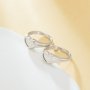 6x9MM Keepsake Breast Milk Resin Heart Bezel Ring,316L Stainless Steel Resin Silver Ring,DIY Ring Blank Supplies 1295035