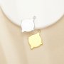 12MM Vintage Styles Round Bezel Stainless Steel Pendant Settings,Yellow Gold Rhodium Round Pendant Charm,DIY Pendant Blank Supplies 1411472
