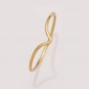 1PCS 1MM Wire 14K Gold Filled V Ring,Minimalist Ring,Gold Filled Curved Band V Ring,Stackable Ring,DIY Ring Supplies 1294739