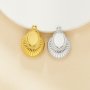 Keepsake Breast Milk Resin Oval Bezel Pendant Settings,Art Deco Stainless Steel Oval Pendant Charm,DIY Pendant Blank Supplies 1421275