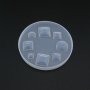 Facted Square Breast Milk Cabochon Silicone Mold Epoxy Resin Keepsake DIY Jewelry Making Supplies 1507046