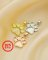 13MM Keepsake Breast Milk Resin Dog Paw Pendant Bezel Settings,Solid 925 Sterling Silver Rose Gold Plated Charm,DIY Pendant Bezel For Gemstone 1431165
