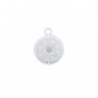 5MM Keepsake Breast Milk Resin Round Bezel Pendant Settings,Vintage Yellow Gold Plated Stainless Steel Pendant Charm,DIY Pendant Blank 1411429