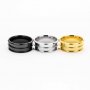 Keepsake Mens' Resin Ashes Channel Ring Settings,Double Channel Bezel Stainless Steel Ring Setting,Silver Gold DIY Ring Supplies,2.6MM Width Each Channel 1294594