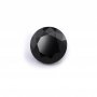 1Pcs Natural Round Black Onyx Faceted Cut Loose Gemstone Nature Semi Precious Stone DIY Jewelry Supplies 4110170