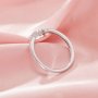 Curved Moissanite Stackable Ring,Solid 14K 18K Gold Ring,Dainty Stacker Ring,Stackable Ring,DIY Ring Supplies 1295000