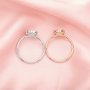 Round Breast Milk Keepsake Resin Ring Settings,Cup Bezel Ring,Solid 14K Gold Ring Bezel,Solid Back DIY Ring 1215041