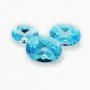 1Pcs Oval Faceted Swiss Blue Topaz Nature October Birthstone DIY Loose Gemstone Supplies 4120140