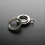 1Pcs 20MM Stainless Steel Round Glass Locket Rose Gold Plated DIY Pendant Charm Supplies 1110034